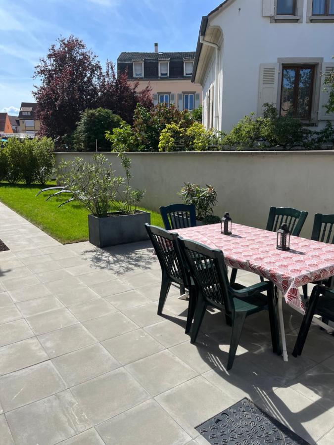 קולמר Appartement De Prestige Au Centre Climatise Avec Jardin Prive מראה חיצוני תמונה