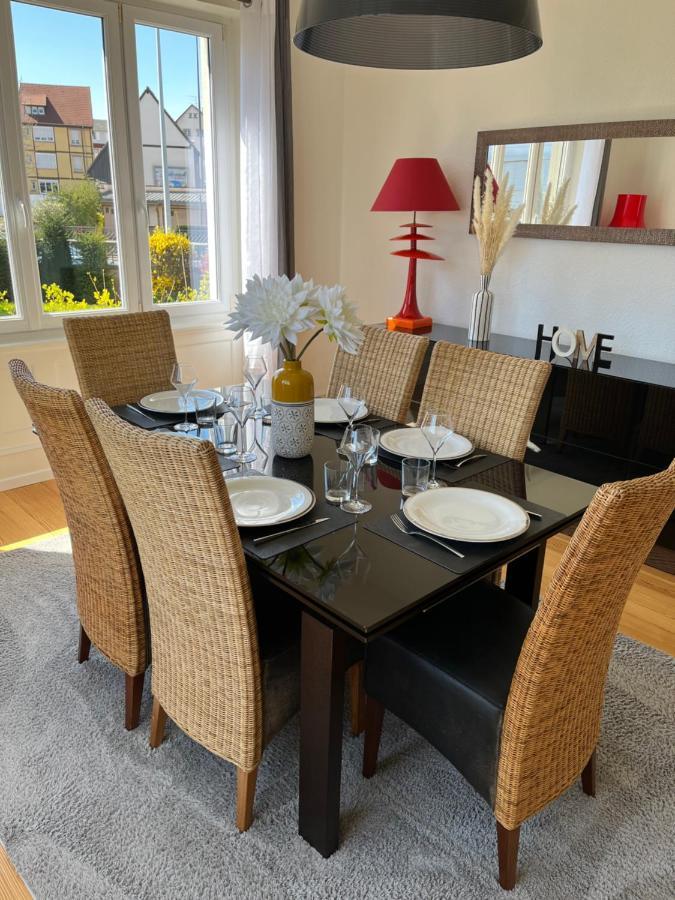 קולמר Appartement De Prestige Au Centre Climatise Avec Jardin Prive מראה חיצוני תמונה